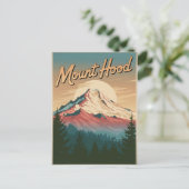 Mount Hood  Briefkaart (Staand voorkant)