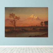 Mount Hood Canvas Afdruk (Insitu (Houten vloer))