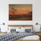 Mount Hood Canvas Afdruk (Insitu (Slaapkamer))