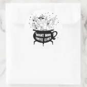 Mount Hood Coffee Coven Crafty Sticker (Tas)