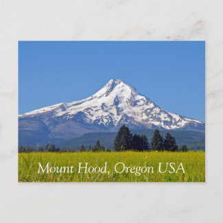 Mount Hood in Oregon USA Briefkaart
