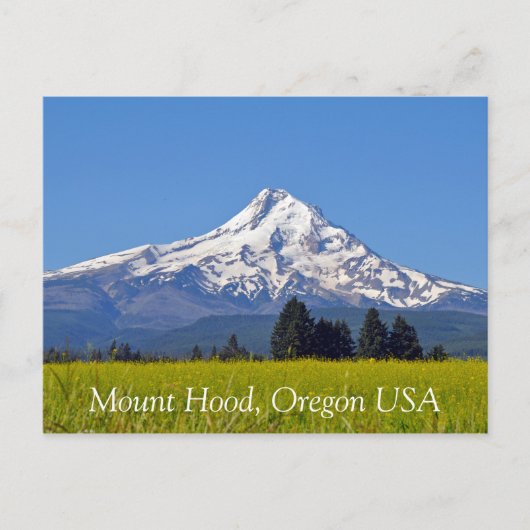 Mount Hood in Oregon USA Briefkaart (Voorkant)