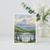 Mount Hood National Forest Oregon Briefkaart (Staand voorkant)