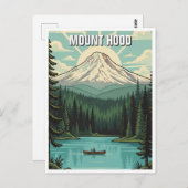 Mount Hood National Forest Oregon Briefkaart (Voorkant / Achterkant)