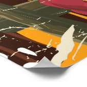 Mount Hood National Forest Reisposter Poster (Hoek)