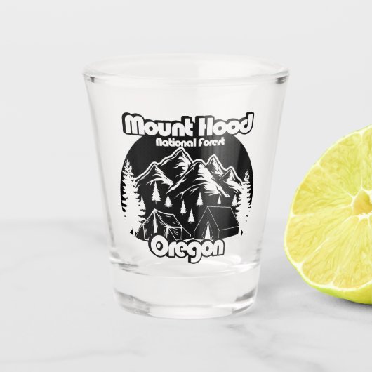 Mount Hood National Forest Shot Glas (Voorkant)