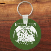  Mount Hood National Forest Sleutelhanger (Voorkant)