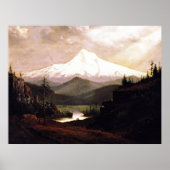 Mount Hood | Olieverf door William S. Parrott Poster (Voorkant)