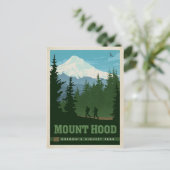 Mount Hood, OR Aankondigingskaart (Staand voorkant)