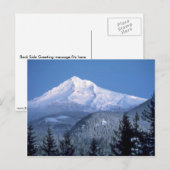Mount Hood, Oregon Briefkaart (Voorkant / Achterkant)