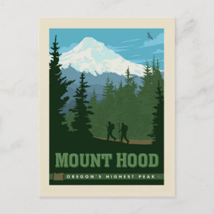 Mount Hood   Oregon Briefkaart