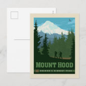Mount Hood | Oregon Briefkaart (Voorkant / Achterkant)