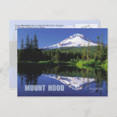 Mount Hood, Oregon Briefkaart (Voorkant / Achterkant)