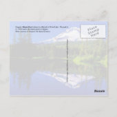 Mount Hood, Oregon Briefkaart (Achterkant)