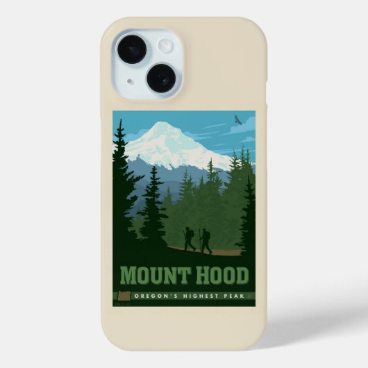 Mount Hood | Oregon Case-Mate iPhone Case (Achterkant)