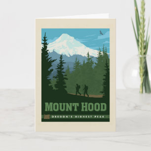 Mount Hood   Oregon Kaart