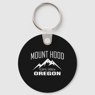 Mount Hood Oregon Klimmen Top Club Outdoor Cadeau Sleutelhanger