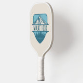 Mount Hood Oregon Mountain crest ontwerp Pickleball Paddle (Links)