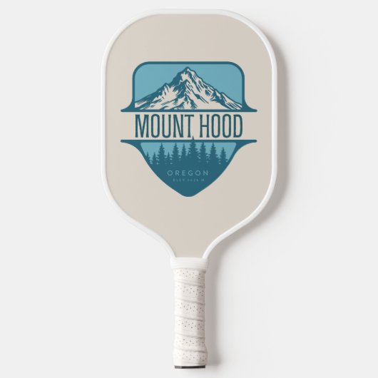 Mount Hood Oregon Mountain crest ontwerp Pickleball Paddle (Voorkant)