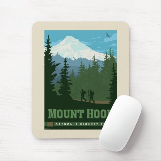Mount Hood | Oregon Muismat (Met muis)
