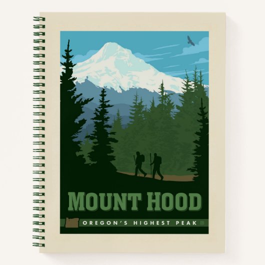 Mount Hood | Oregon Notitieboek (Voorkant)