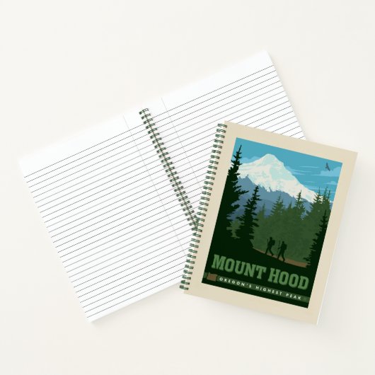 Mount Hood | Oregon Notitieboek (Binnen)