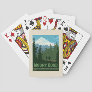 Mount Hood   Oregon Pokerkaarten