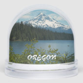 Mount Hood, Oregon Reis Foto Sneeuwbol (Voorkant)