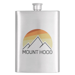 Mount Hood Oregon Retro Flacon