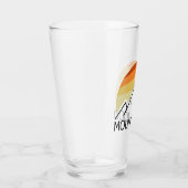 Mount Hood Oregon Retro Glas (Rechts)