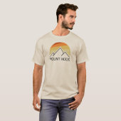 Mount Hood Oregon Retro T-shirt (Voorkant volledig)