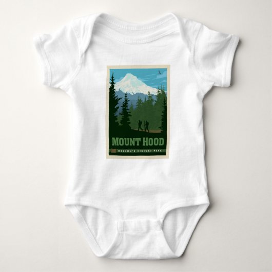 Mount Hood | Oregon Romper (Voorkant)