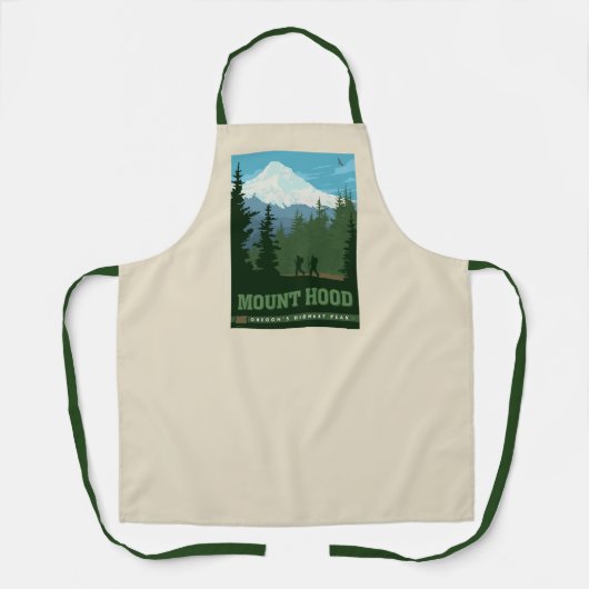 Mount Hood | Oregon Schort (Voorkant)