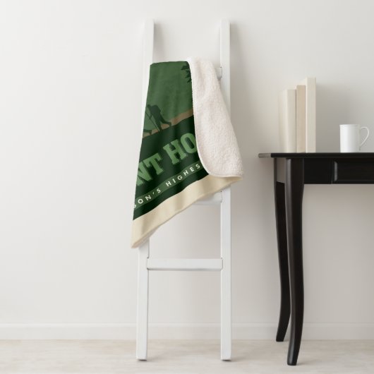 Mount Hood | Oregon Sherpa Deken (In situ)