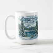 Mount Hood Oregon Ski Pacific Northwest Winter Koffiemok (Links)