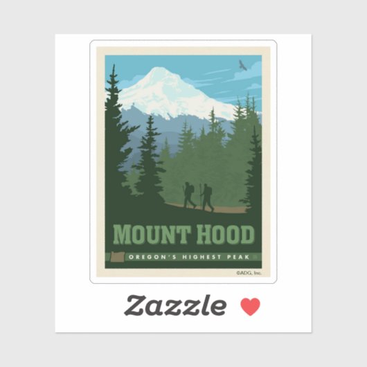 Mount Hood | Oregon Sticker (Vel)