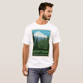 Mount Hood | Oregon T-shirt (Voorkant volledig)