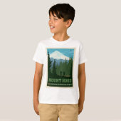 Mount Hood | Oregon T-shirt (Voorkant volledig)