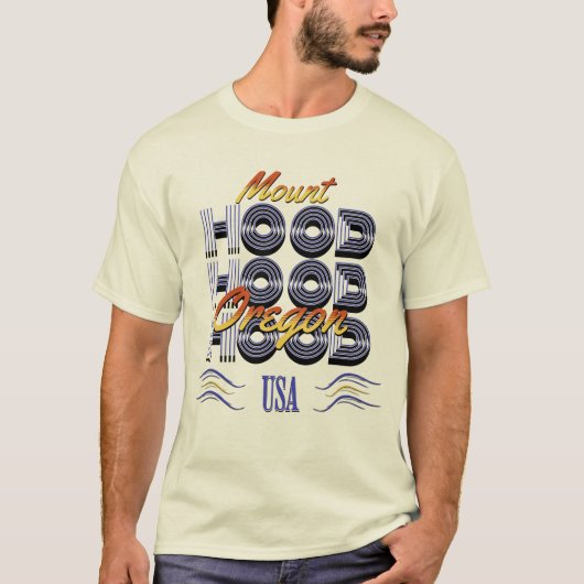 Mount Hood, Oregon T-shirt (Voorkant)