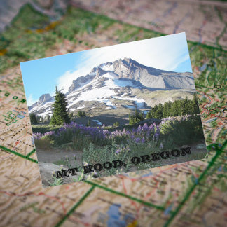 Mount Hood, Oregon Travel Photo Briefkaart