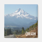 Mount Hood, Oregon Travel Photo Magneet (Voorkant)