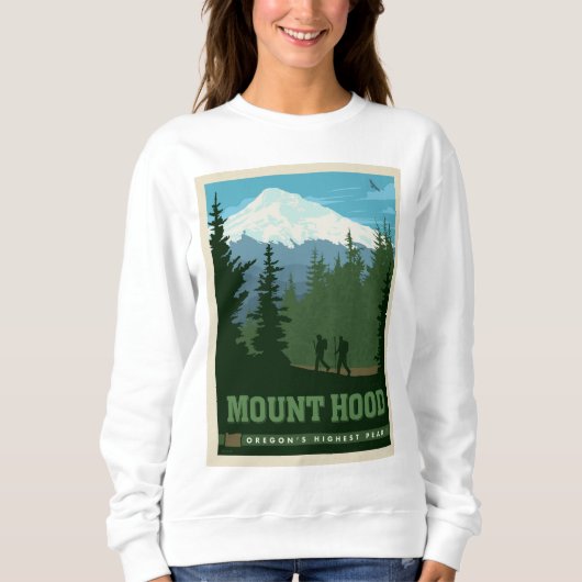 Mount Hood | Oregon Trui (Voorkant)