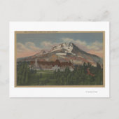 Mount Hood, Oregon - Uitzicht van de New Timberlin Briefkaart (Voorkant)