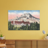 Mount Hood, Oregon - Uitzicht van de New Timberlin Canvas Afdruk (Insitu (Woonkamer))