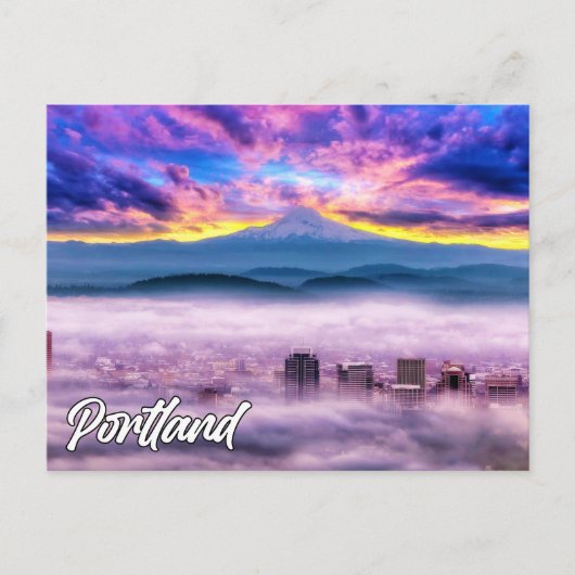 Mount Hood, Oregon, Verenigde Staten Briefkaart (Voorkant)