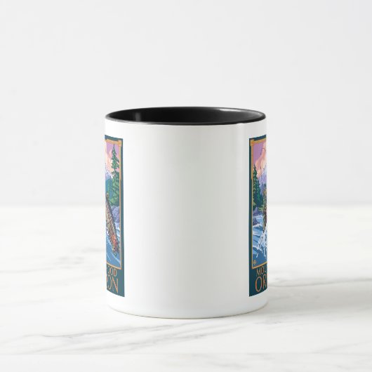 Mount Hood, OregonFisherman Scene Mok (Midden)