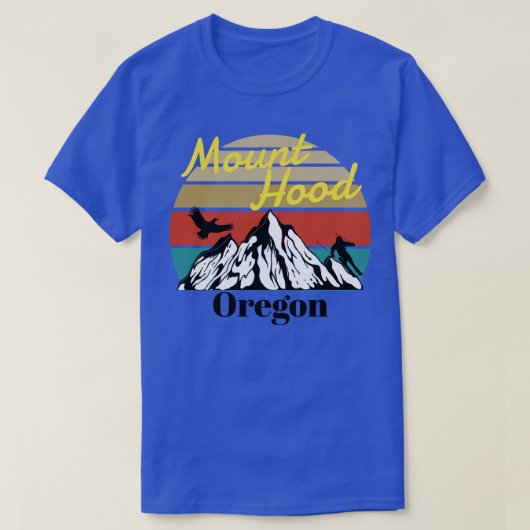 Mount Hood ski Oregon T-shirt (Design voorkant)
