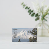Mount Hood Summit Landschap Visitekaartje (Staand voorkant)