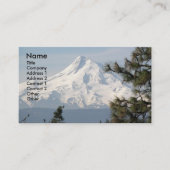 Mount Hood Summit Landschap Visitekaartje (Voorkant)