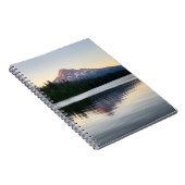 Mount Hood Sunrise Mountain Lost Lake Foto Notitieboek (Rechterzijde)